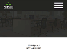 Tablet Screenshot of miranti.com.br